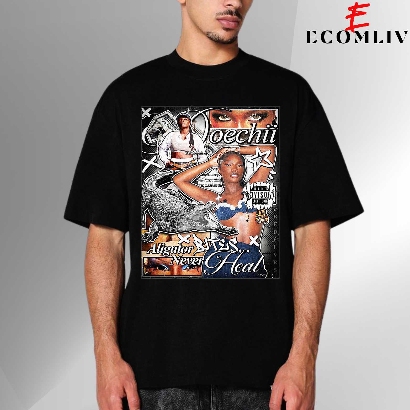 Doechii Tee, Unisex Streetwear T Shirt